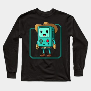 Cowboy BMO Long Sleeve T-Shirt